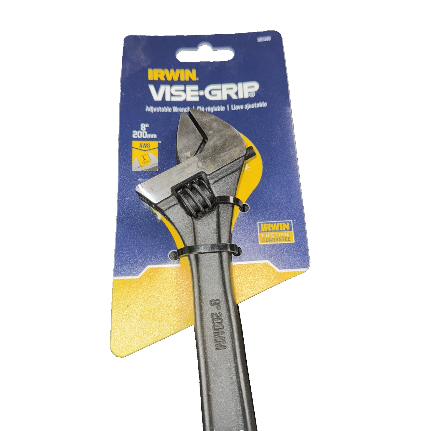 IRWIN Adjustable Wrench, SAE, 8-Inch (1913186)