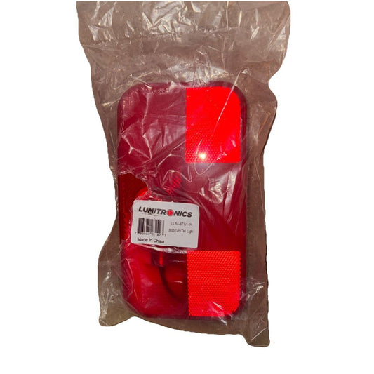 Lumitronics Surface Mount Tail Light for Safe Driving On The Road – a red plastic bag with a plastic handle