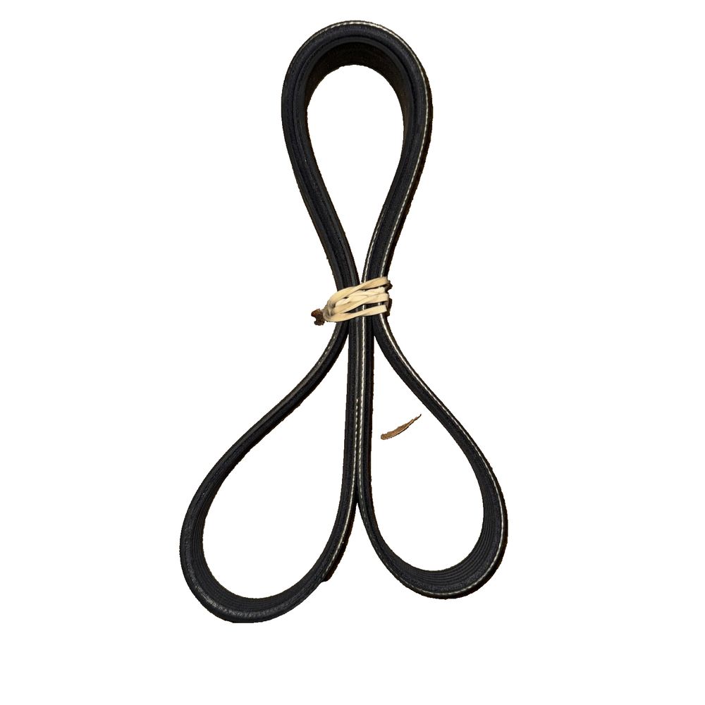 NEW BMW 3 F30 ALTERNATOR BELT 11288646475 8646475 2014 ORIGINAL – a black leather dog leash with a gold metal hook