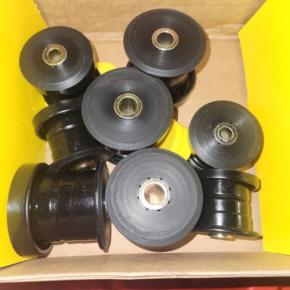 Energy Suspension 2.3106G Front Control Arm Bushing Set for Jeep TJ - Black, Dur – a box of black tape rolls