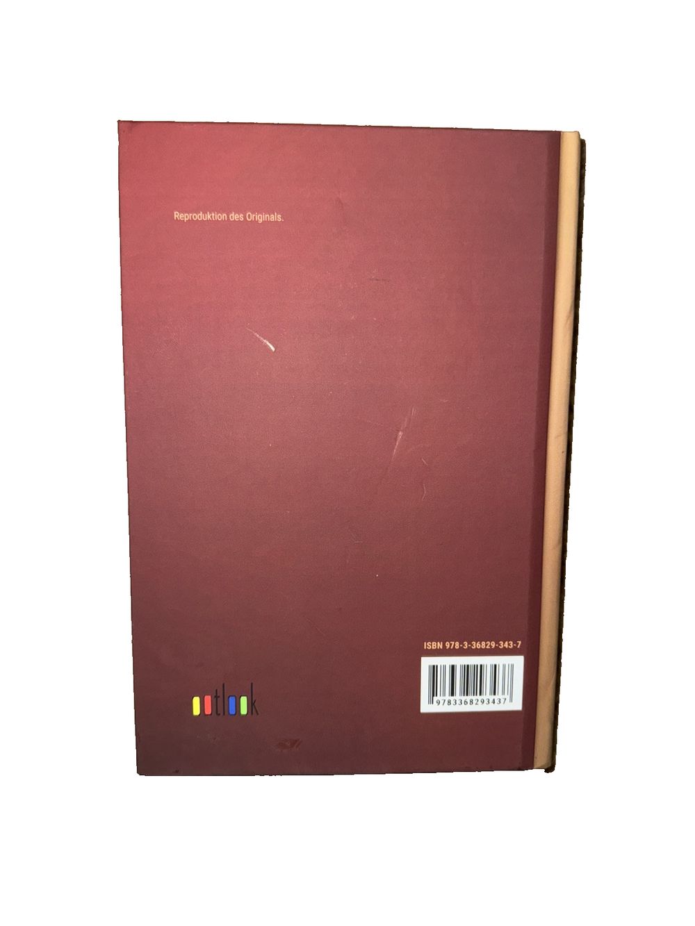 Marcus Knig: in Grodruckschrift, DaveyDooDeals – a red hardcover book with a white background