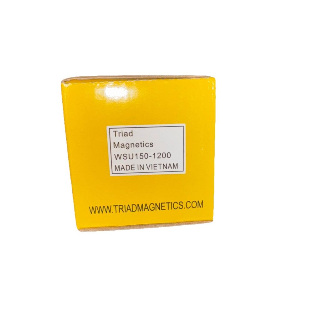 Triad Magnetics WSU150-1200 AC/DC Power Supply – a yellow box of triamitics