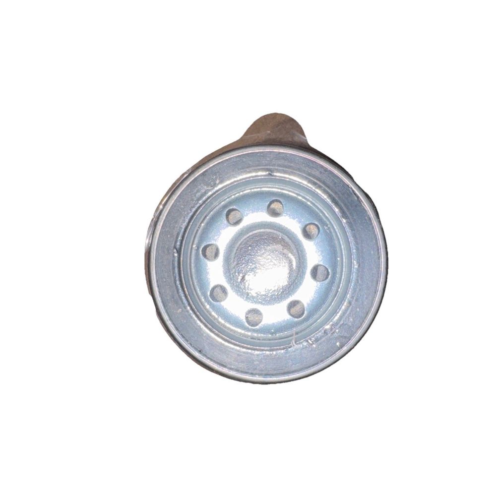 Genuine Generac 070185ES Oil Filter Fits 070185E 70185 OEM – a metal wheel with a hole in the center