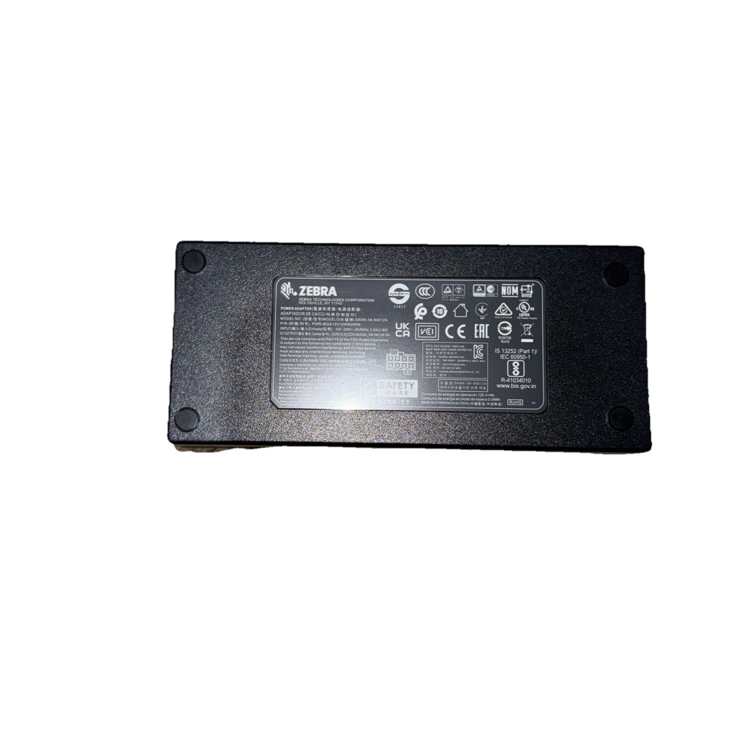 PWR-BGA12V108W0WW - Zebra Power Supply (No Cables)
