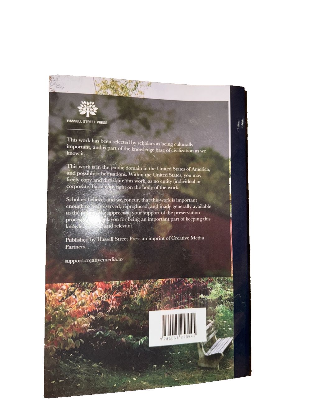 The Story of Stamford, DaveyDooDeals – the book cover for the garden