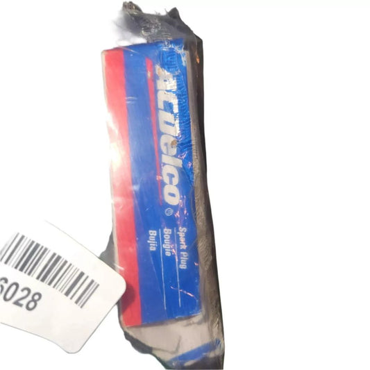ACDelco R44LTS6 Conventional Spark Plug - GM Original Equipment – a blue and red plastic bag with a white label