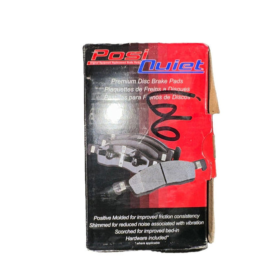Posi Quiet Ceramic Brake Pads with Shims 105.20360 – a box of brake pads