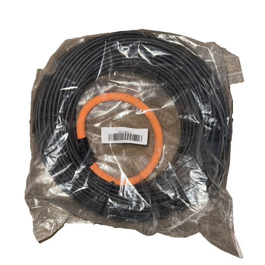 RCT16-200-50M ACCUenergy Flexible Rogowski Current Transformer – a black and orange cable wrapped in plastic