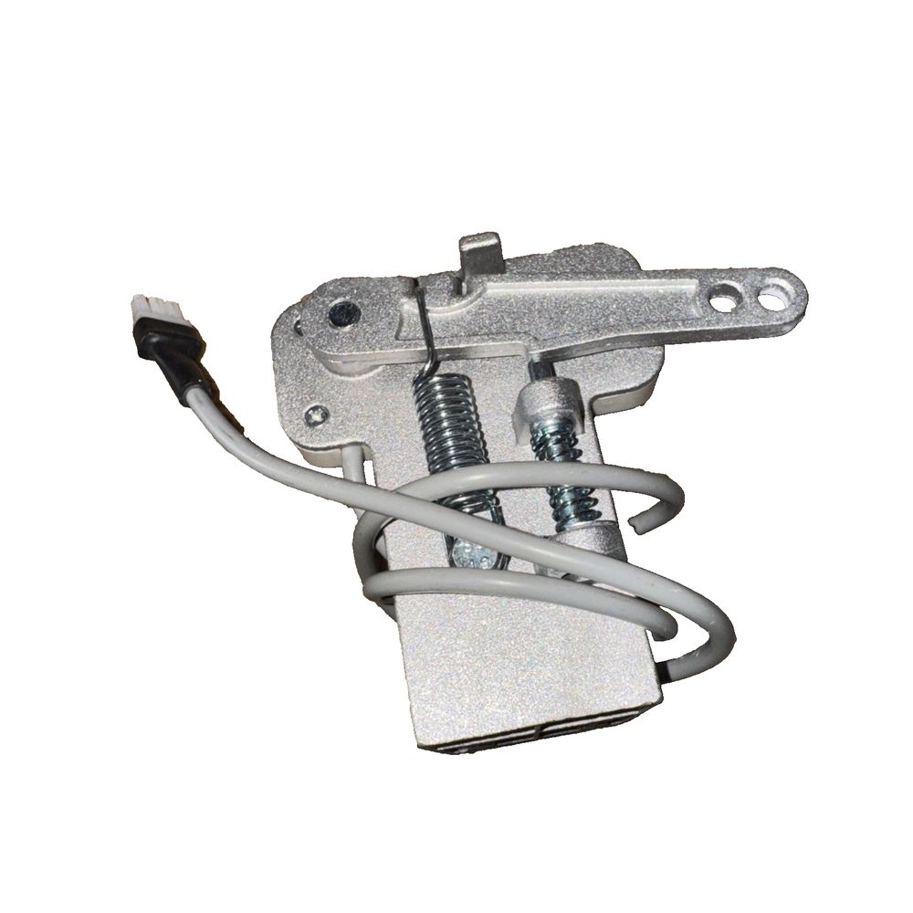 Tiang Hong Direct Drive Motor For JUki 8100e Sewing Machine EU Cord PLug – a silver metal latch with a black handle