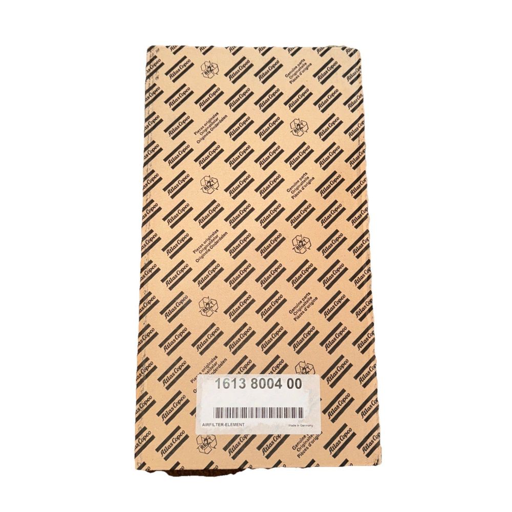 ATLAS COPCO 1613-8004-00 Air Filter Replacement, DaveyDooDeals – a brown paper bag with a brown and black pattern