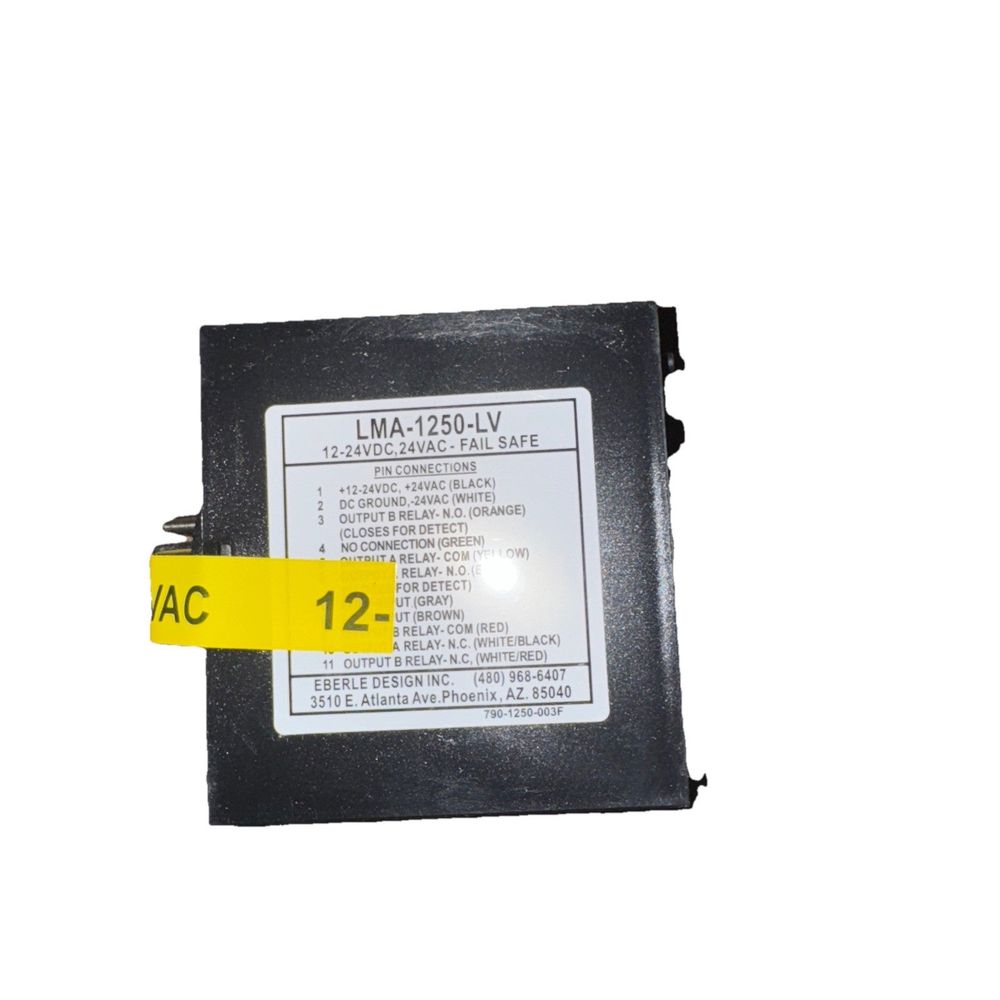 EDI LMA 1250-LV Loop Detector 12-24VDC, DaveyDooDeals – battery for lma - 2lv