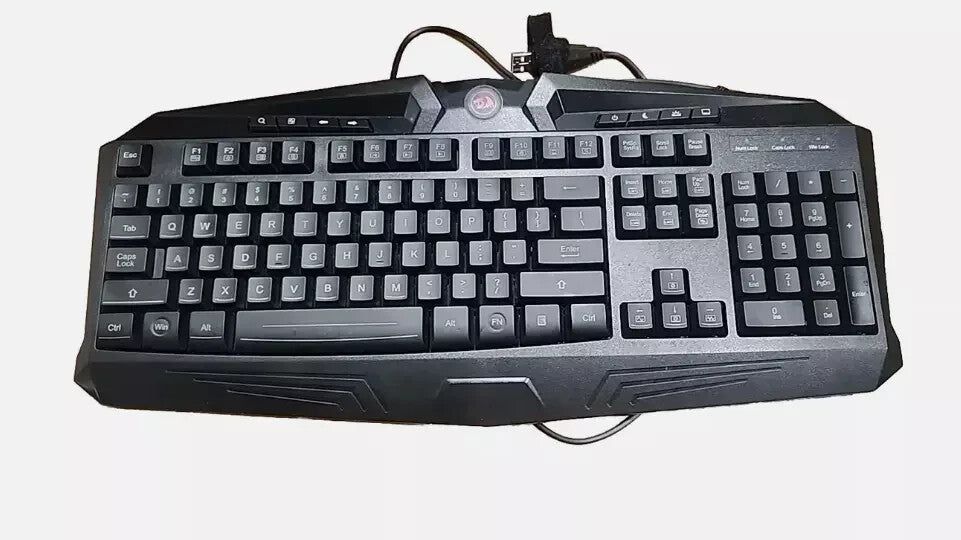 Redragon S101-1 Wired Gaming Keyboard - Precision, Durability, and Style – a computer keyboard with a mouse and a mouse