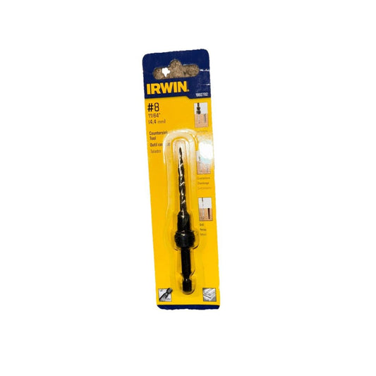 Irwin Tools 1882782 SPEEDBOR Countersink Wood Drill Bit, Number-8 – irwin 1 / 4 / 8 / 8 / 12 / 12 / 12 / 12 / 12 /