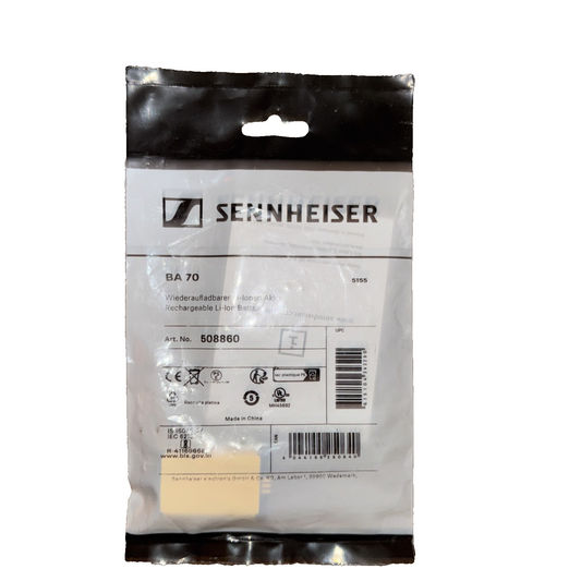 SENNHEISER BA 70 Rechargeable battery pack for EW-D SK and EW-D
