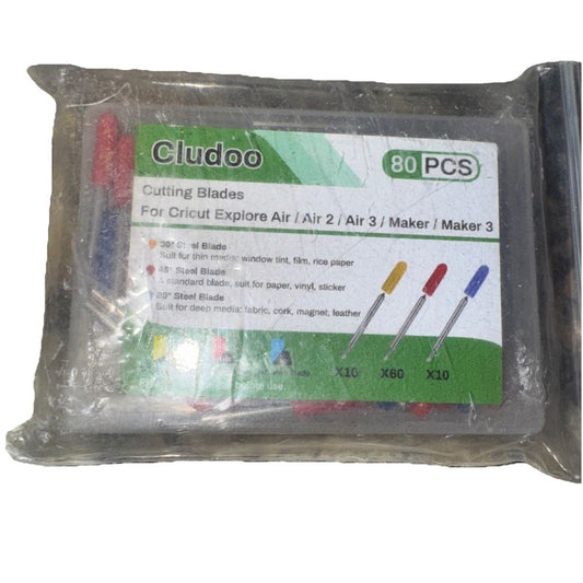 Cudoo 80PCS Replacement Blades for Cricut Explore Air 2/ Air 3/ Maker/ Maker 3 – cido air 2 air maker