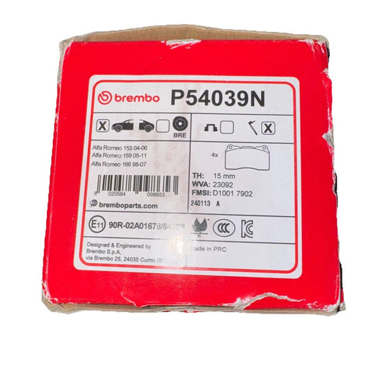 Brembo OE P54039N – a red box with a label on it
