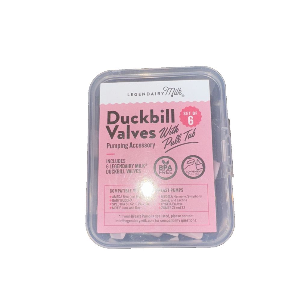 Legendairy Milk Duckbill Valves With Pull Tab 6 Pack – duckbill pinky acryly