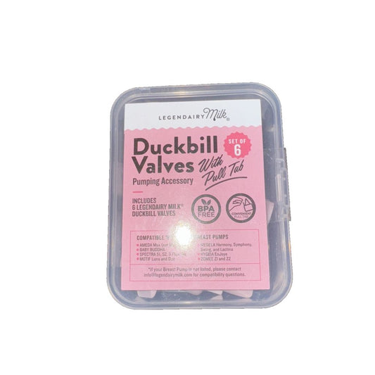 Legendairy Milk Duckbill Valves With Pull Tab 6 Pack – duckbill pinky acryly