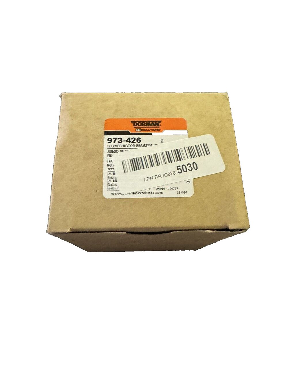 Dorman 973-426 HVAC Blower Motor Resistor Kit Compatible with Select Chrysler-Do – a box of the new fox t - 420
