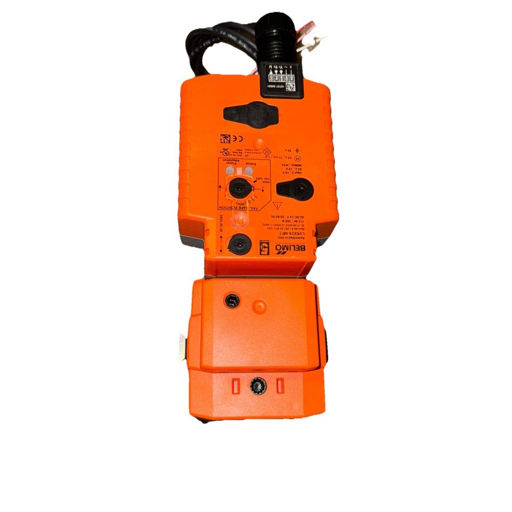 UGVL+SVKX24-MFT | Belimo | Control Valves, DaveyDooDeals – a small orange electric device with a black cord