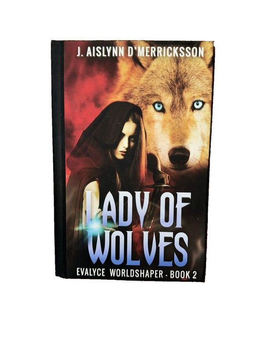 Lady Of Wolves, DaveyDooDeals – a book with a wolf and a wolf face