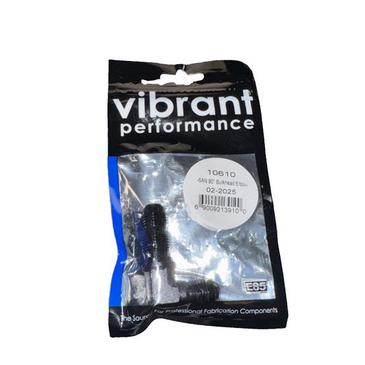 Vibrant Performance 10610 Bulkhead Adapter Fitting