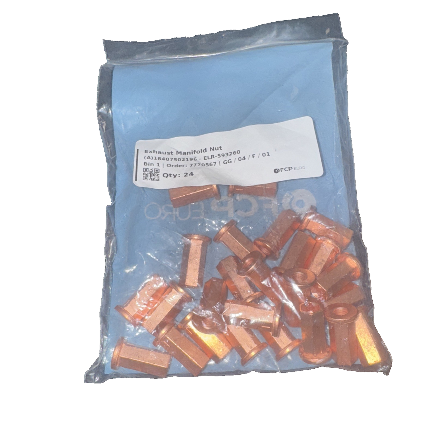 BMW Exhaust Manifold Nut ELR-593260 24 Pack