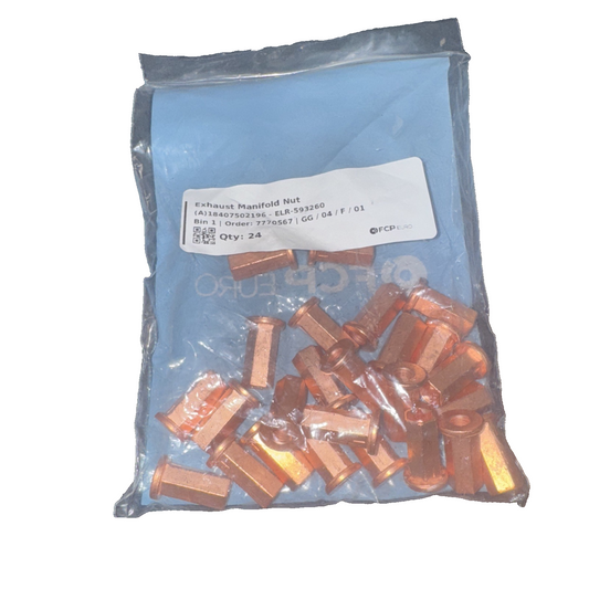 BMW Exhaust Manifold Nut ELR-593260 24 Pack