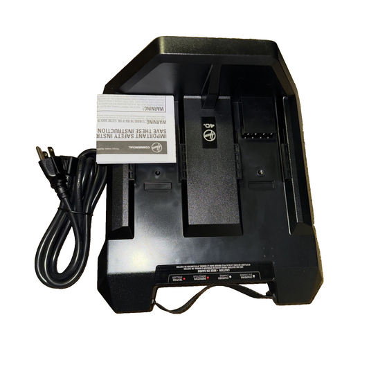 Hvrpwr 40V Dual Bay Charger, Ch07250, Black