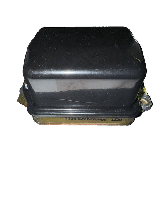Standard Motor Products VR22 Voltage Regulator – a black plastic box with a metal handle