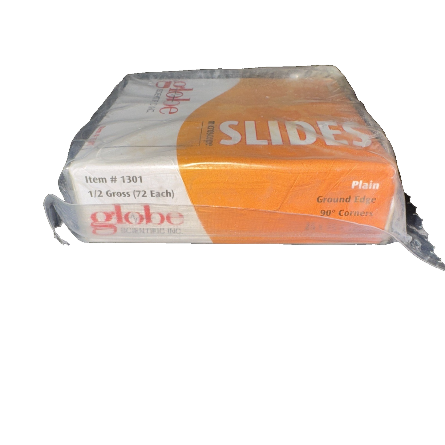 Globe Sccientific Inc. Ground Edge 27 x75x1MM Microscope Slides 72 Pack
