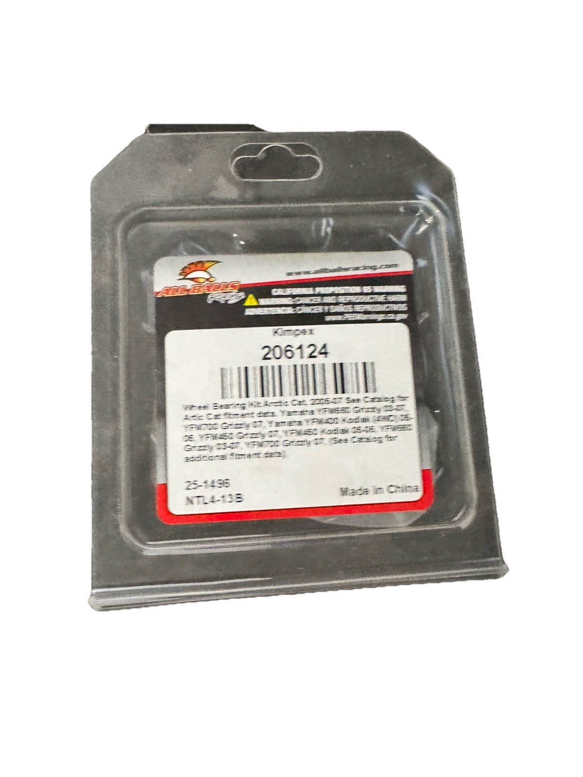 206124 All Balls Racing Kimpex Bearing & Seal Kit