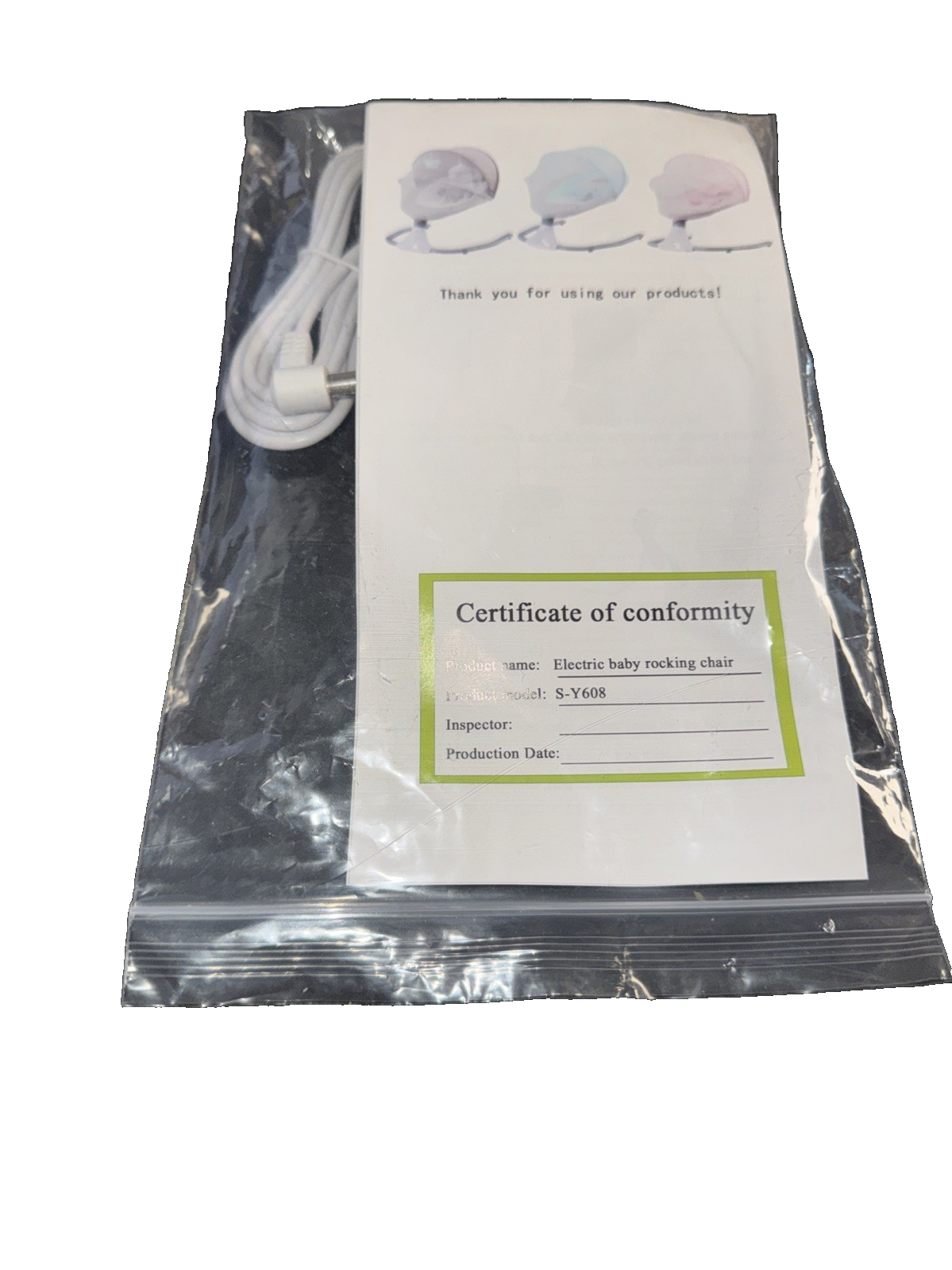 Electric Baby Rocking Chair S-Y608