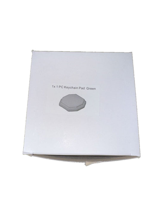 1x 1 PC KeyChain Pad Green For Retail/Display, DaveyDooDeals – a white box with a white lid and a white lid