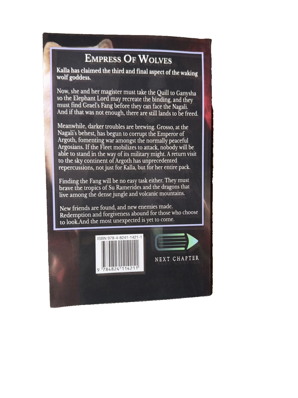 Empress Of Wolves, DaveyDooDeals – the book cover for empresss of wolves