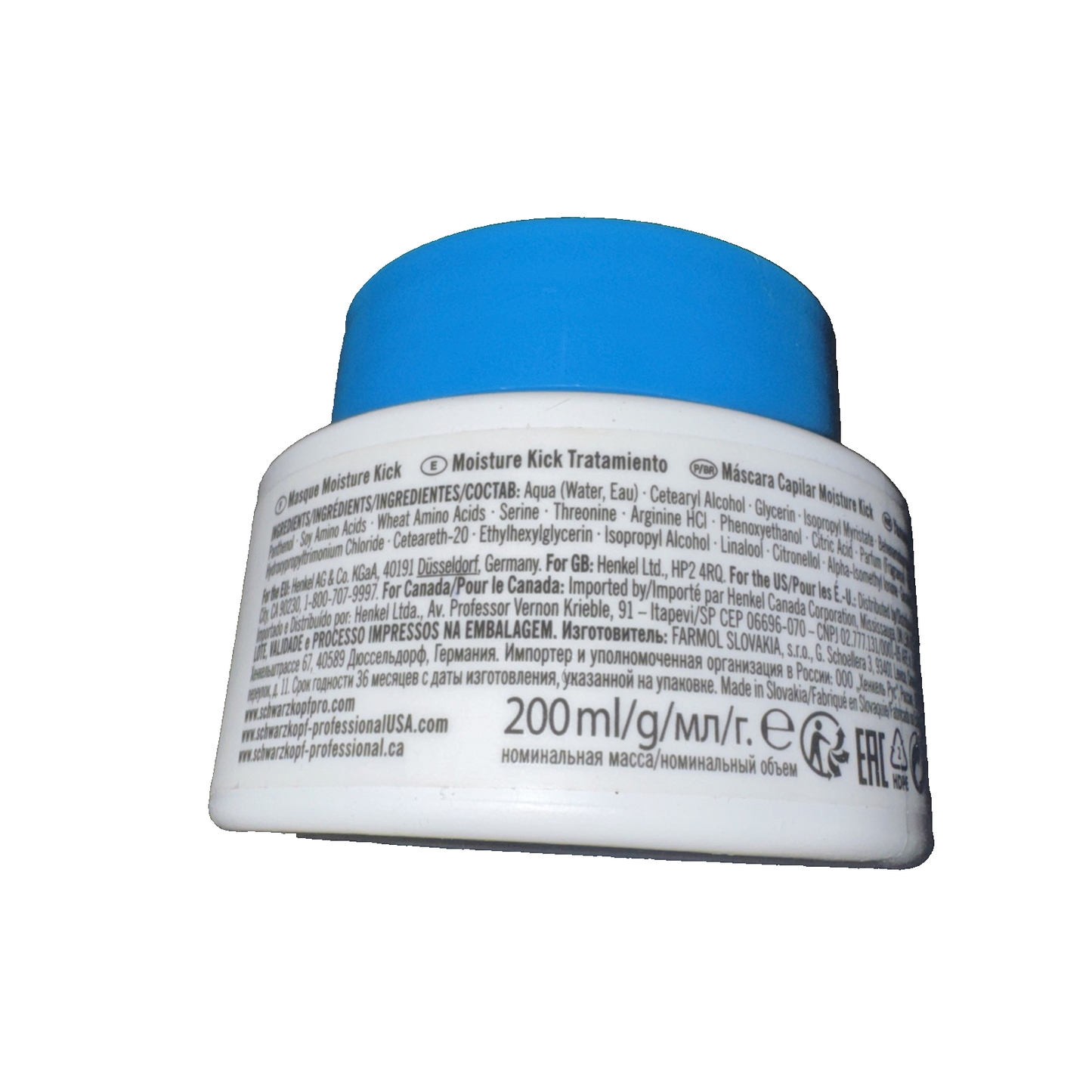Schwarzkopf - Bonacure - Moisture Kick - Treatment 6.8oz