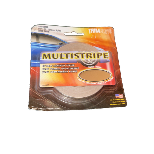 Trimbrite T0409 Multistripe5/16""Tape Beig "