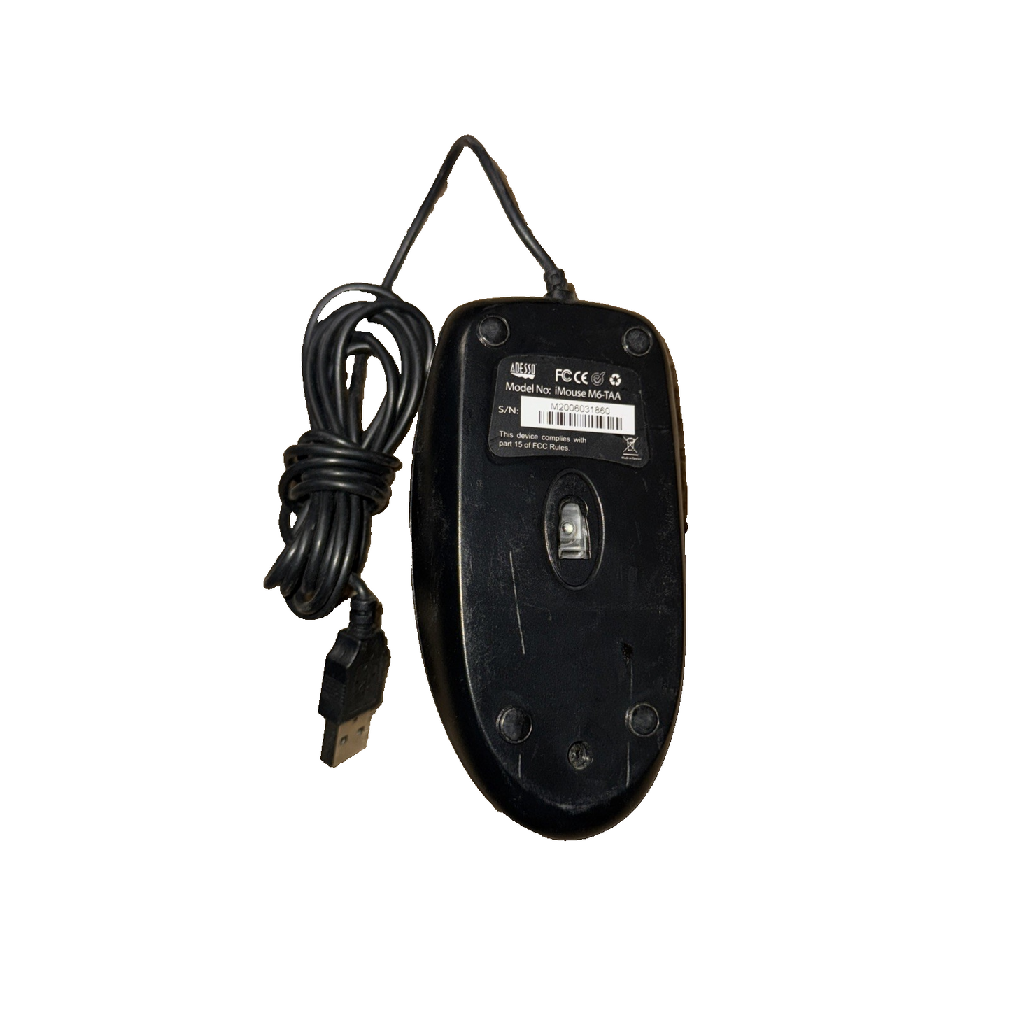 Adesso iMouse Desktop Full Sized Mouse IMOUSEM6-TAA