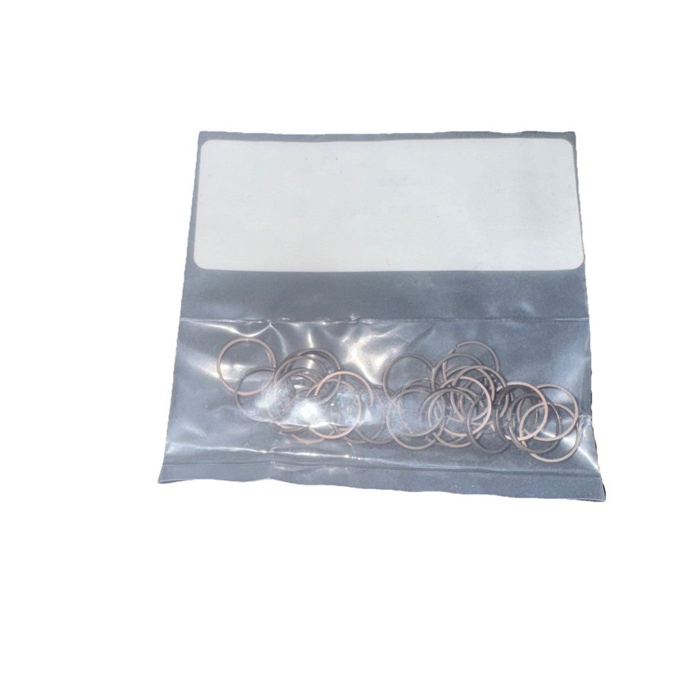 8-A-2050 P/Ring, Gt40, C/E, S Turbo International 30 Pack – a silver metal ring with a white background