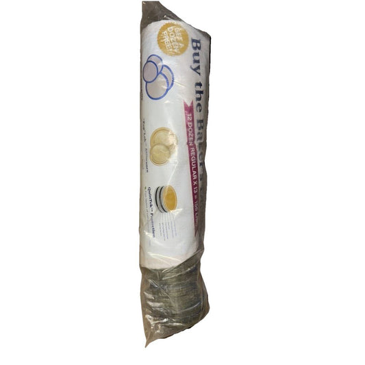 Superb Canning Lids – Regular Mouth Mason Jar Lids 156 Lids – a tube of toothpass with a white background