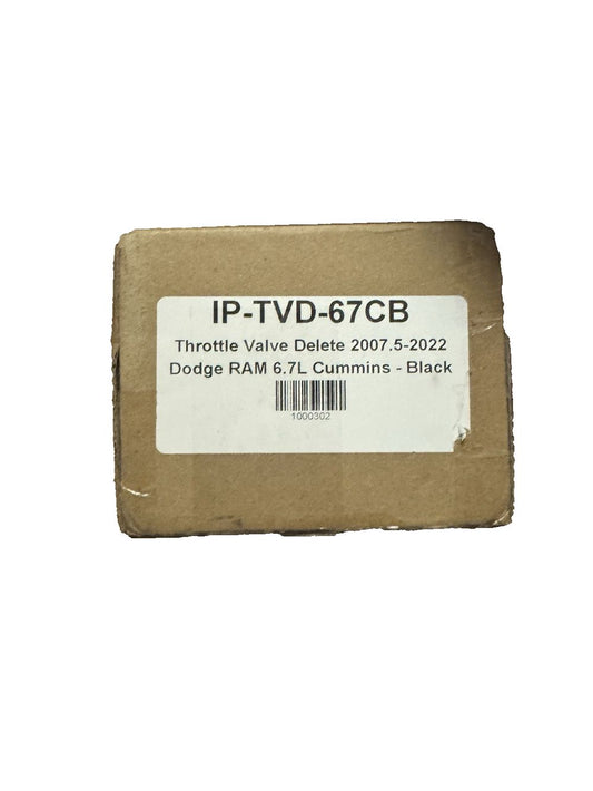 IP-TVD-67CB Throttle Valve Delete 2007.5-2022 Dodge Ram 6.7L Cummins Black, DaveyDooDeals – therme valve valve valve valve valve valve valv…