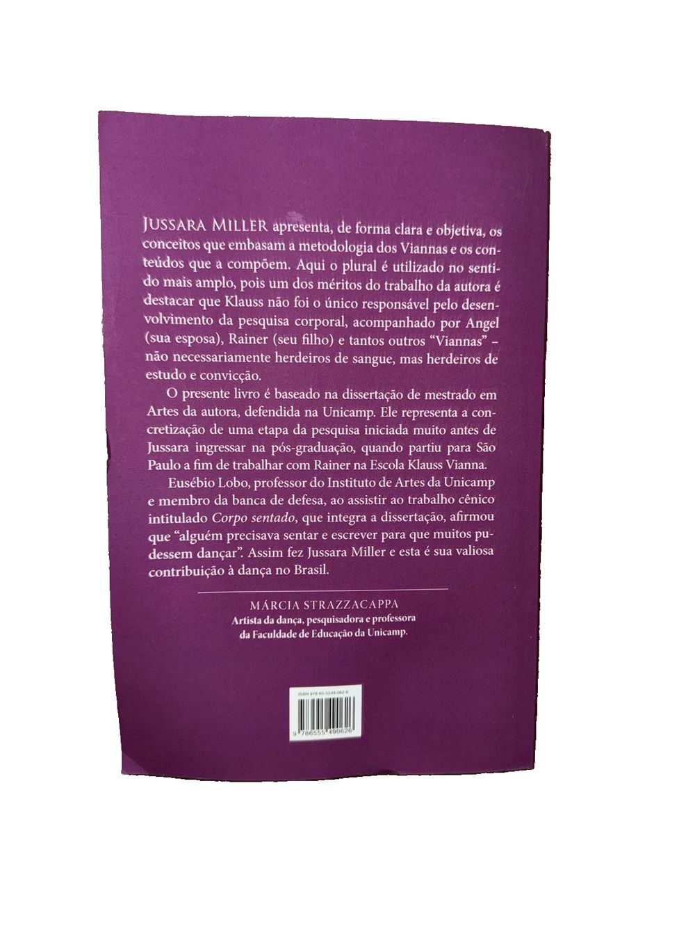 A escuta do corpo, DaveyDooDeals – the book cover for the book, with a purple background