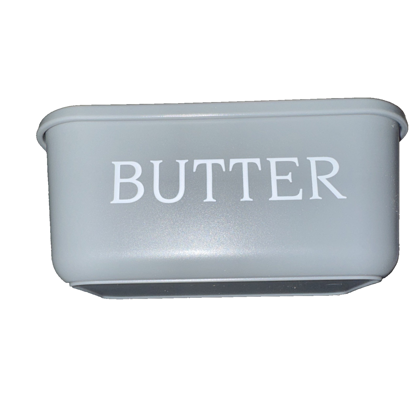Grey Butter Dish With Built in Spreading Knife