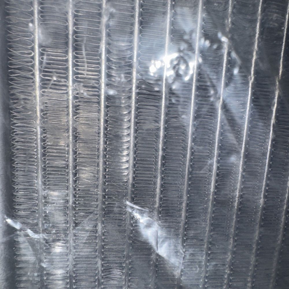 For Ford Ranger 1990 91 92 93 1994 Heater Core | 7.24 In. Length | Aluminum, Unbranded – a close up of a glass with a cat in it