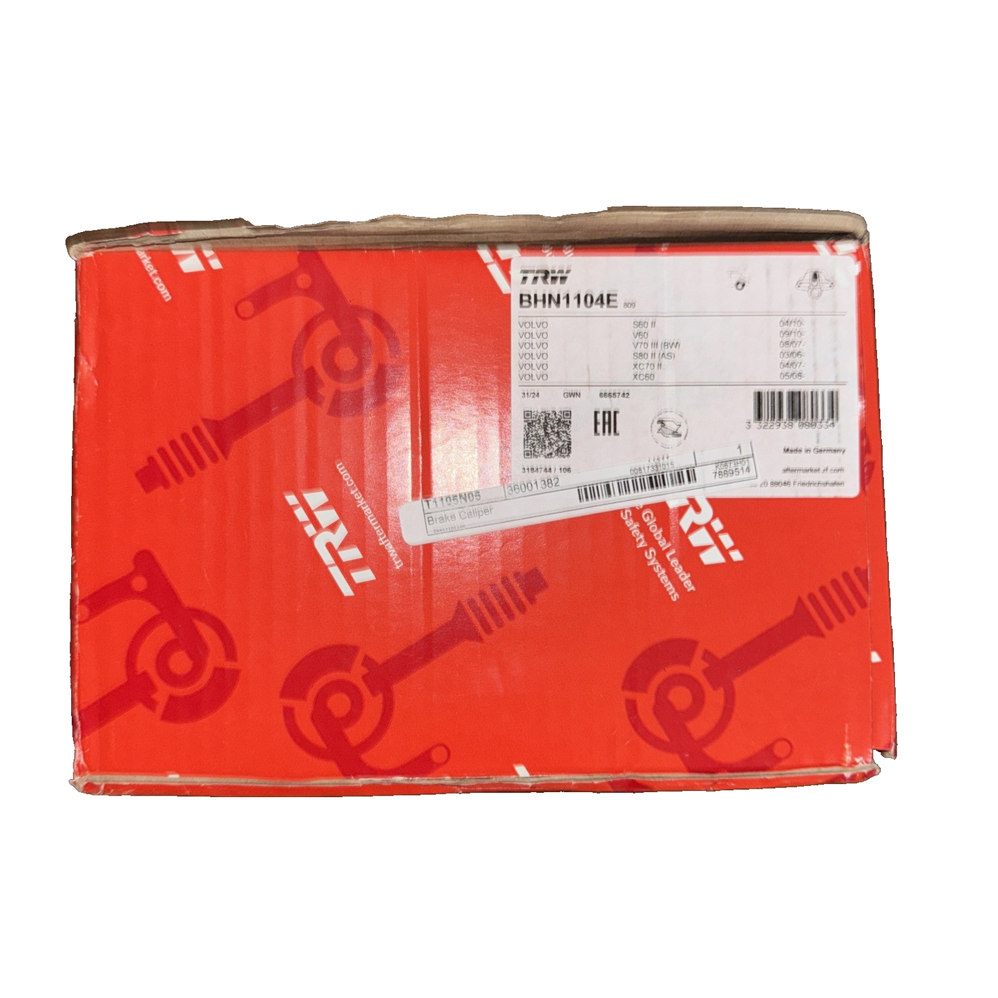 TRW BHN1104E BRAKE CALIPER LEFT ORIGINAL NEW