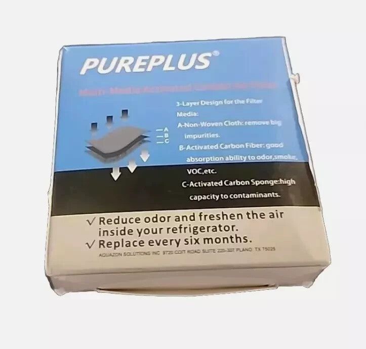 PurePlus Activated Carbon Air Filter – a box of pres