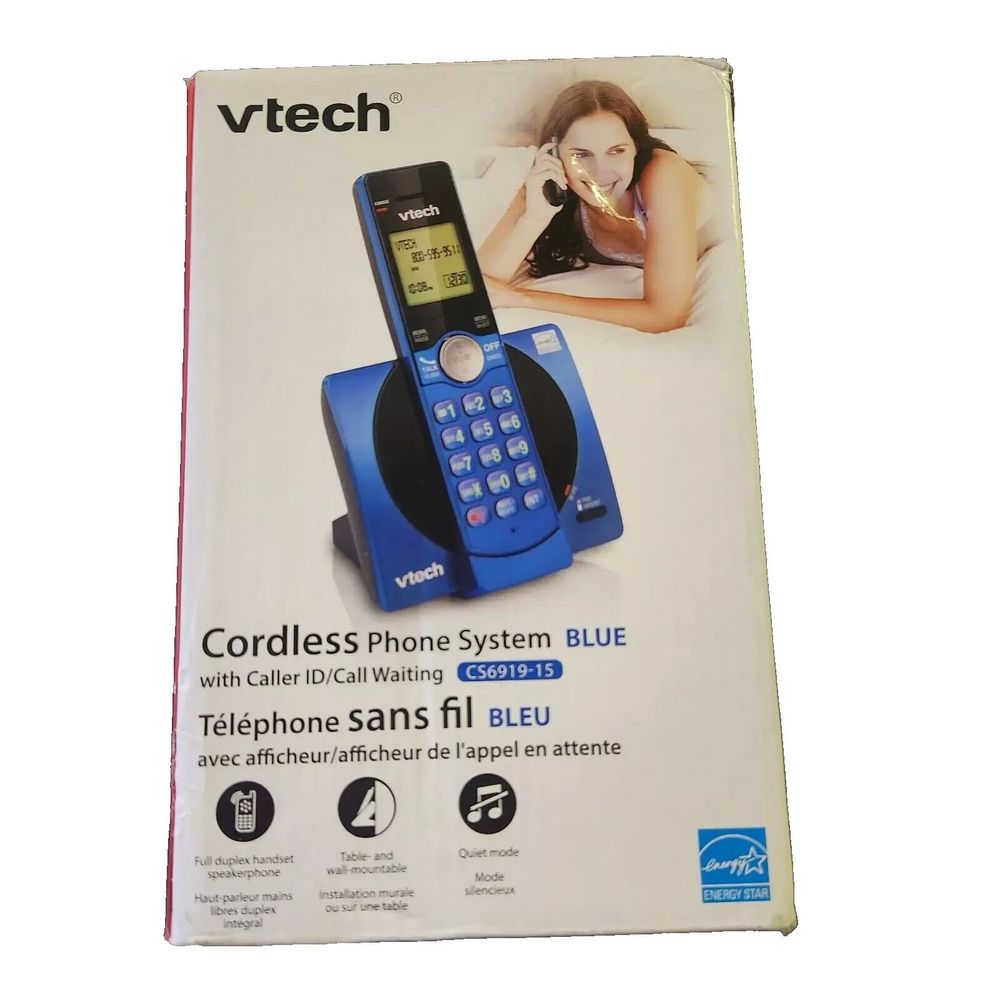 VTech DECT 6.0 Single Handset Cordless Phone with Caller ID & Backlit Keypad – vtch cord cord cord cord cord cord cord cord cord cord cord…