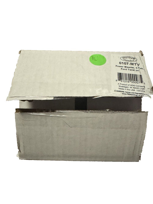 Motive Products Power Bleeder Brake Bleeder - Ford / Import Three Prong Style – a box of white paper with a green label