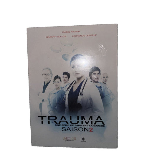 Trauma Season 2 French Edition, DaveyDooDeals – the dvd cover for the film talma sain