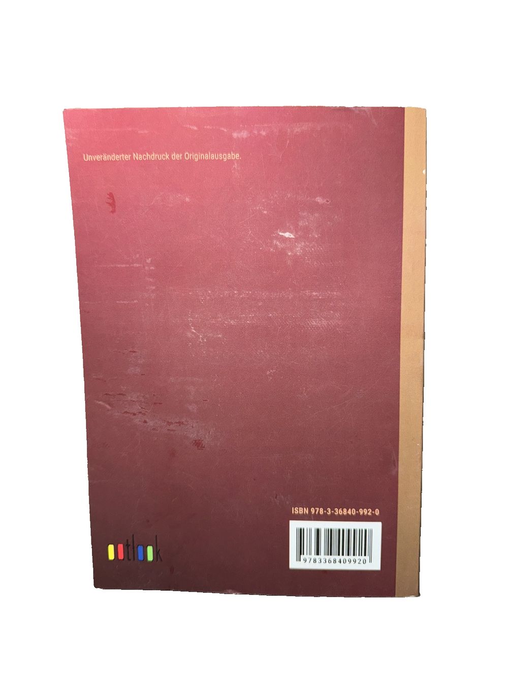 Reuters Werke: Dritter Band, DaveyDooDeals – a red book with a white background